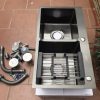 Bồn Rửa Chén - Chậu Rửa Bát Nano inox304 Hàng Cao Cấp Tặng Rổ Đa Năng 6