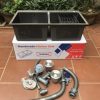 Bồn Rửa Chén - Chậu Rửa Bát Nano inox304 Hàng Cao Cấp Tặng Rổ Đa Năng 5