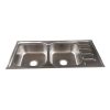 Chậu rửa bát KOSKO inox 304 kích thước 100x46cm loại đa năng 2 Hố 1 Bàn đã gồm bộ ống xả 3