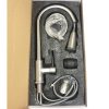 Vòi chậu rửa bát nóng lạnh chuẩn Inox 304 có dây rút 5